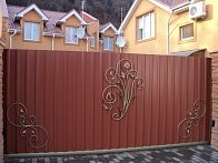 Откатные ворота Новоселье